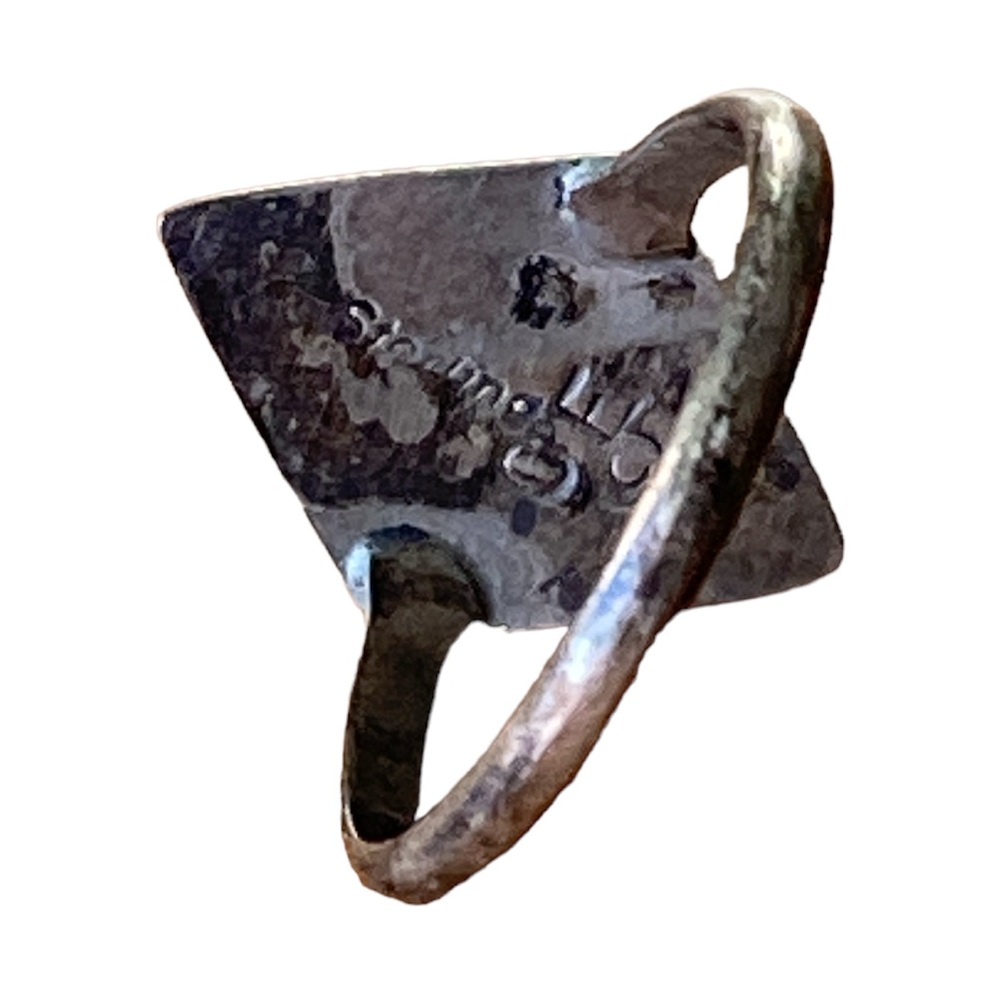 Authentic Silver & Turquoise Ring - image 3